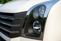 Volkswagen Crafter 2006–2016 Obrobe žarometov (2 kos, inox) fotografija 4