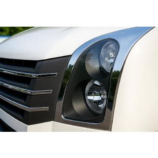 Obrobe žarometov (2 kos, inox) Volkswagen Crafter 2006–2016 fotografija 4