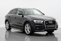 Audi Q3 2011–2019 Stranske stopnice Sunrise (2 kos, aluminij) fotografija 1
