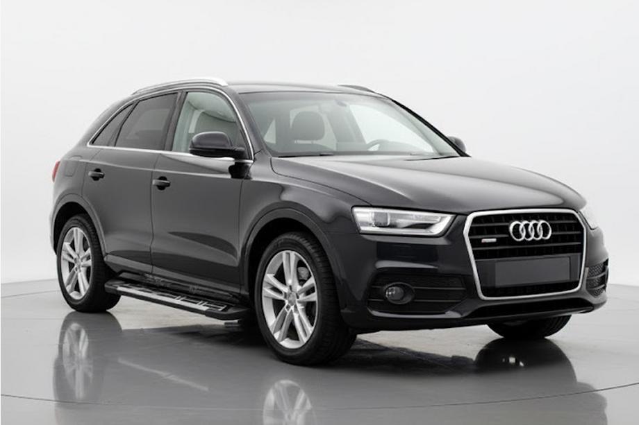 Audi Q3 2011–2019 Stranske stopnice Sunrise (2 kos, aluminij) Image