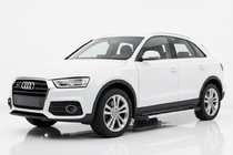Audi Q3 2011–2019 Stranske stopnice RedLine V1 (2 kos, aluminij) fotografija 1