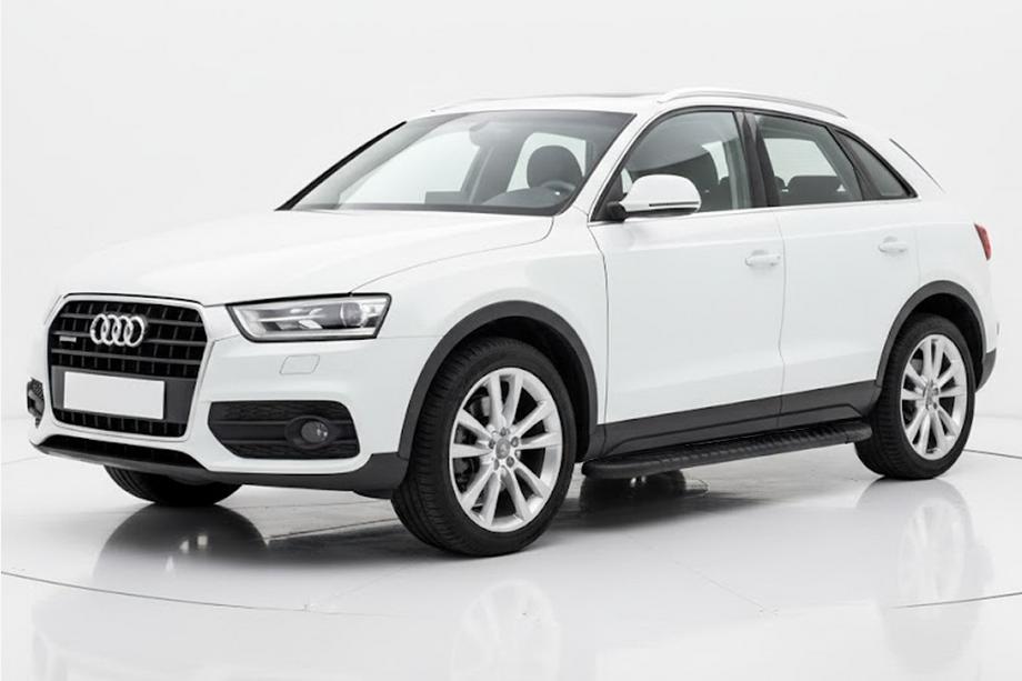 Audi Q3 2011–2019 Bočne stopnice Bosphorus Black (2 kos, aluminij) Image