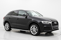 Audi Q3 2011–2019 Bočne stopnice Tayga (2 kos, aluminij) fotografija 1