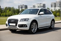 Audi Q5 2008–2017 Bočne stopnice Tayga (2 kos, aluminij) fotografija 1