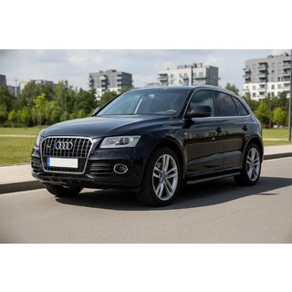 Bočne stopnice Allmond Black (2 kosa, aluminij) fotografija 1
