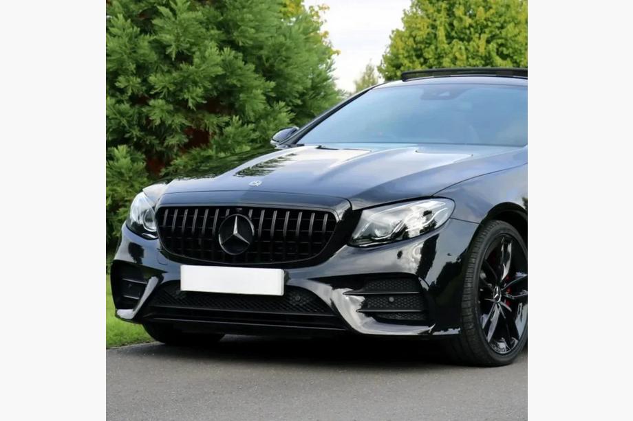 Mercedes E-class coupe C238 2016–2024 Sprednja maska GT Panamericana Black (za Avantgarde/AMG-Line/E43 AMG/E53 AMG 2016-2020) Image