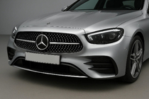 Mercedes E-class coupe C238 2016–2024 Sprednja maska Diamond Silver (za AMG-Line 2020-2023) Brez mesta za kamero fotografija 3