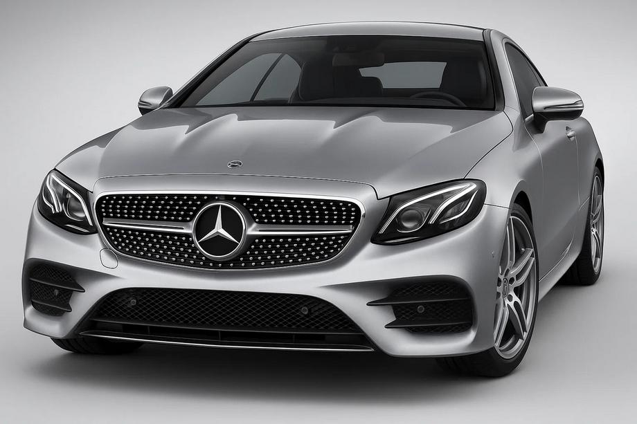 Mercedes E-class coupe C238 2016–2024 Sprednja maska Diamond Silver (za Avantgarde/AMG-Line/E43 AMG/E53 AMG 2016-2020) Image