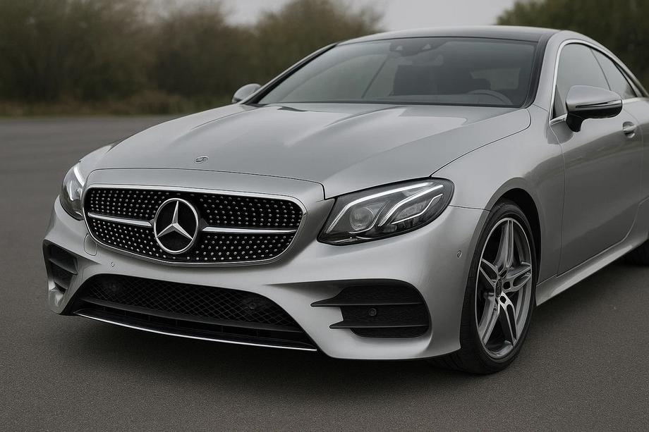 Mercedes E-class coupe C238 2016–2024 Sprednja maska Diamond Black (za Avantgarde/AMG-Line/E43 AMG/E53 AMG 2016-2020) Image