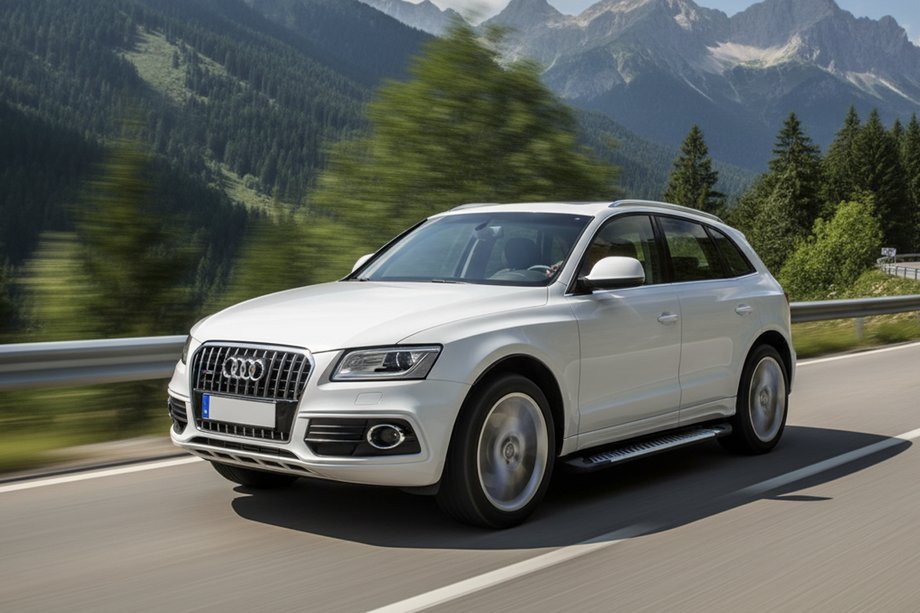 Audi Q5 2008–2017 Stranski pragovi Line (2 kos, aluminij) Image