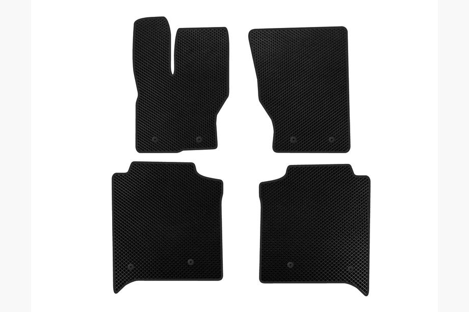 Range Rover IV L405 2013–2021 EVA preproge (Long, zadnja vrsta s konzolo, črne) Image