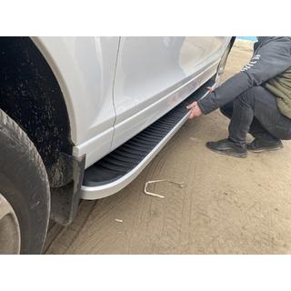 Bočne stopnice Tayga (2 kos, aluminij) Audi Q7 2005–2015 fotografija 3