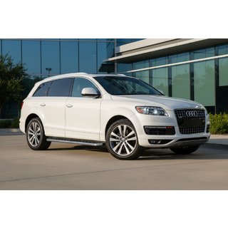 Stranski pragovi Maydos V1 (2 kos, aluminij ↗ nerjaveče jeklo) Audi Q7 2005–2015 fotografija 1