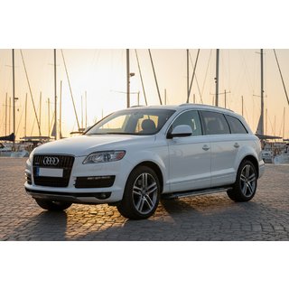 Stranske stopnice Rainbow (2 kos, aluminij) Audi Q7 2005–2015 fotografija 1