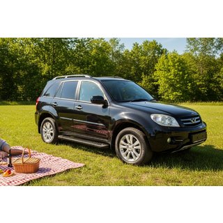 Bočne stopnice Allmond Black (2 kos, aluminij) fotografija 1