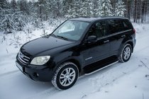 Chery Tiggo 1 2005–2016 Stranske stopnice Tayga (2 kosa, aluminij) fotografija 1