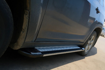 Chery Tiggo 1 2005–2016 Stranske stopnice Rainbow (2 kosa, aluminij) fotografija 1