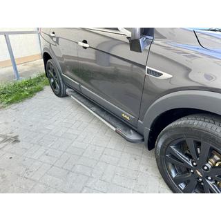 Stranske stopnice RedLine V1 (2 kos, aluminij) fotografija 1