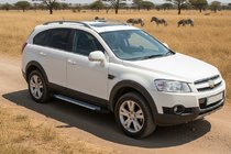 Chevrolet Captiva 2006–2019 Stranski pragovi Line (2 kos, aluminij) fotografija 1