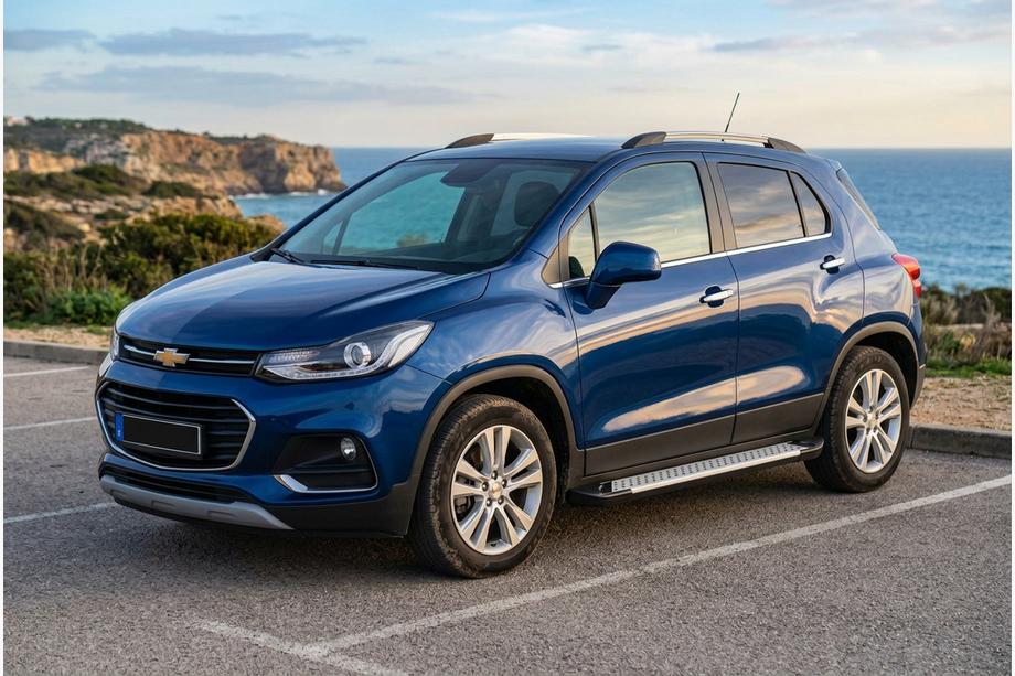 Chevrolet Trax 2012–2023 Stranske stopnice Allmond Grey (2 kosa, aluminij) Image