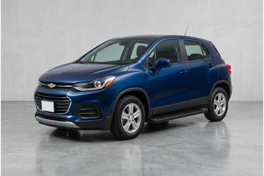 Chevrolet Trax 2012–2023 Bočne stopnice Allmond Black (2 kosa, aluminij) Image