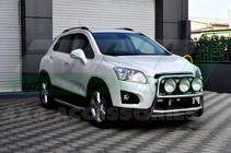 Chevrolet Trax 2012–2023 Stranski pragovi Fullmond (2 kosa, aluminij) fotografija 6