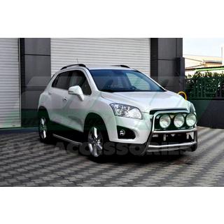 Stranski pragovi Fullmond (2 kosa, aluminij) Chevrolet Trax 2012–2023 fotografija 4