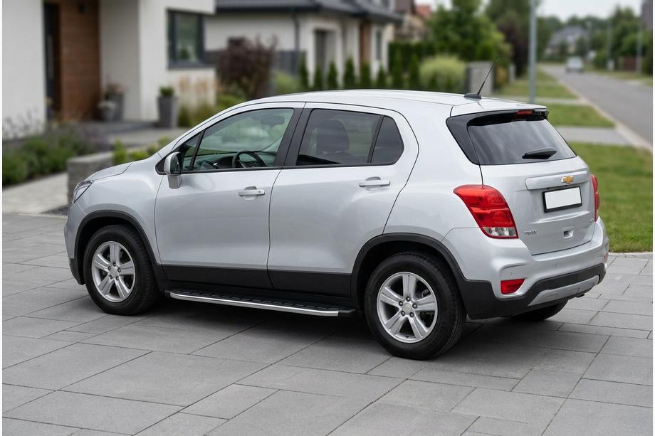 Chevrolet Trax 2012–2023 Stranski pragovi Fullmond (2 kosa, aluminij) Image
