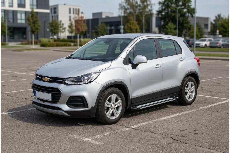 Chevrolet Trax 2012–2023 Stranske stopnice Rainbow (2 kos, aluminij) Image