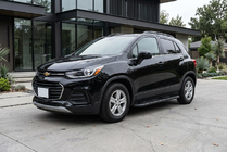 Chevrolet Trax 2012–2023 Bočne stopnice Bosphorus Black (2 kos, aluminij) fotografija 1