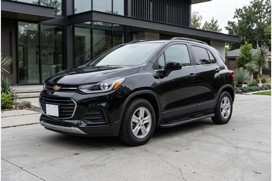 Chevrolet Trax 2012–2023 Bočne stopnice Bosphorus Black (2 kos, aluminij) Image