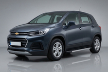 Chevrolet Trax 2012–2023 Bočne stopnice Duru (2 kosa, aluminij) fotografija 1