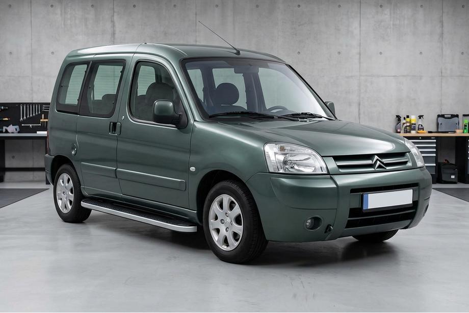 Citroen Berlingo 1996–2008 Stranske stopnice Tayga Grey (2 kos, aluminij) Image