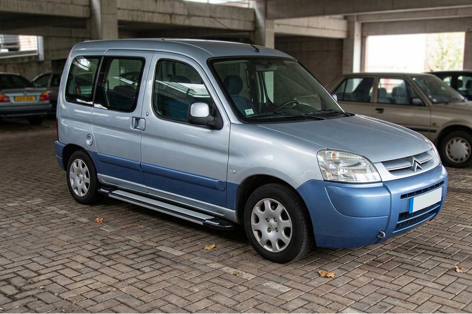 Citroen Berlingo 1996–2008 Stranske stopnice Rainbow (2 kos, aluminij) Image