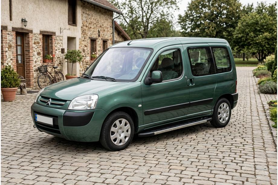 Citroen Berlingo 1996–2008 Stranske stopnice Duru (2 kos, aluminij) Image