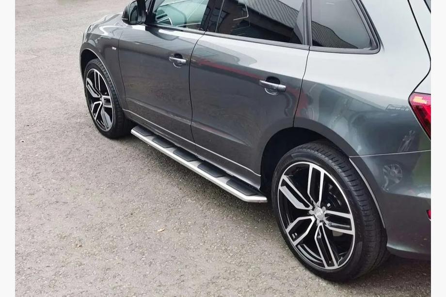 Audi Q3 2011–2019 Stranske stopnice OEM-V1 (2 kos., aluminij) Fotografija 2
