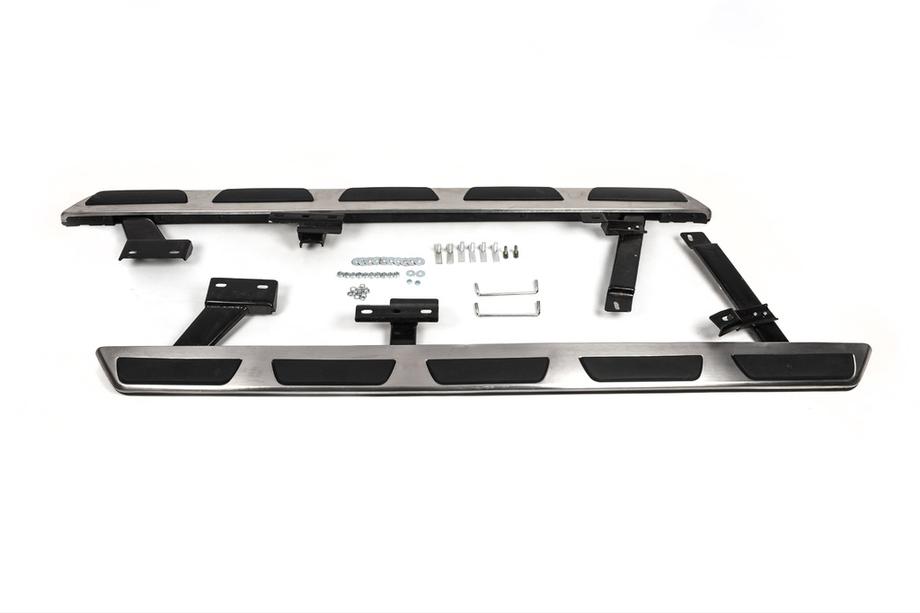 Audi Q3 2011–2019 Stranske stopnice OEM-V1 (2 kos., aluminij) Fotografija 4