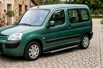 Peugeot Partner 1996–2008 Stranske stopnice Duru (2 kos, aluminij) fotografija 1