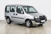 Fiat Doblo I 2001–2005 Stranske stopnice Allmond Grey (2 kosa, aluminij) fotografija 1