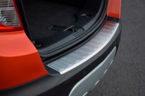 Chevrolet Trax 2012–2023 OmsaLine zaščitna letev zadnjega odbijača (nerjavno jeklo) fotografija 1