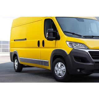 Vratne letve (komplet, nerjavno jeklo) Fiat Ducato 2006–2025 fotografija 1