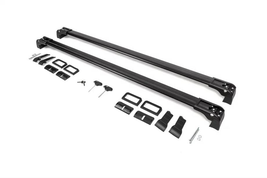 Subaru XV 2011–2017 Prečne palice za tovarniška pritrdilna mesta, zaklepne Wingbar V3 (2 kos) Črne Fotografija 4