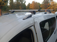 Dacia Dokker 2013–2022 Strešni nosilci (prečniki) za običajne strešne relinge, zaklepni Wizard V1 (2 kosa) 115 cm, črna fotografija 1