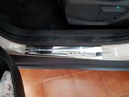 Ford Courier 2014–2023 Zaščitne letve pragov OmsaLine (4 kosi, nerjaveče jeklo) fotografija 4