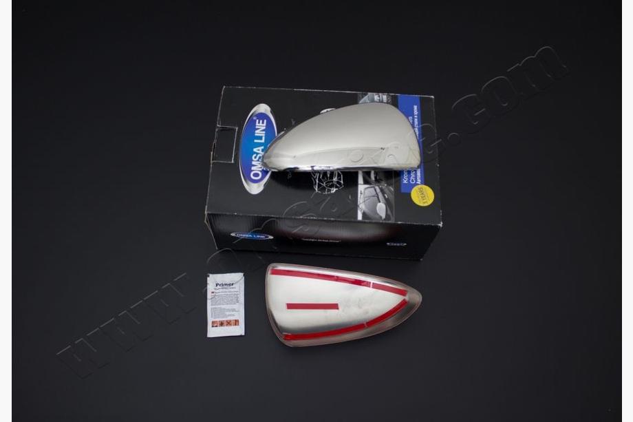 Smart 2007–2014 Kromirani pokrovi ogledal (2 kosa, nerjavno jeklo) Image