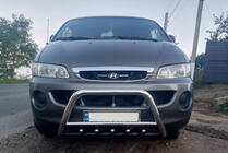 Hyundai H200, H1, Starex 1998–2007 Prednji zaščitni lok WT003 (nerjavno jeklo) fotografija 1