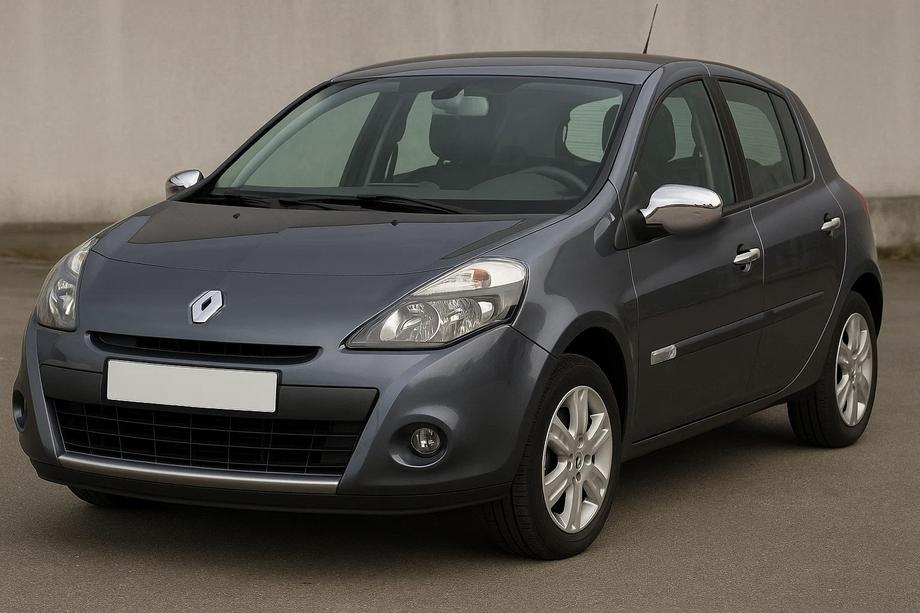 Renault Clio III 2005–2012 Kromirani pokrovi ogledal (2 kosa, nerjavno jeklo) Image
