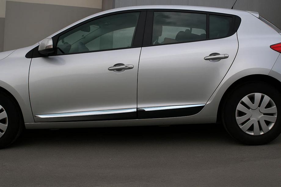 Renault Megane III 2009–2016 Letve za vrata (HB, 4 kos, nerjaveče jeklo) Image