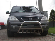Kia Sorento I BL 2002–2009 Prednji zaščitni lok WT003 (nerjavno jeklo) fotografija 3