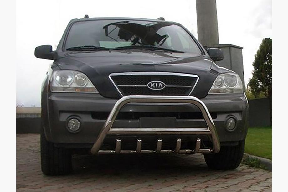 Kia Sorento I BL 2002–2009 Prednji zaščitni lok WT003 (nerjavno jeklo) Image